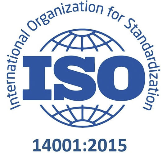 Logo ufficiale della certificazione ISO 14001 per la gestione ambientale