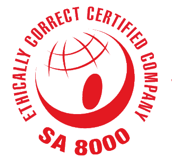 Logo ufficiale certificazione SA8000
